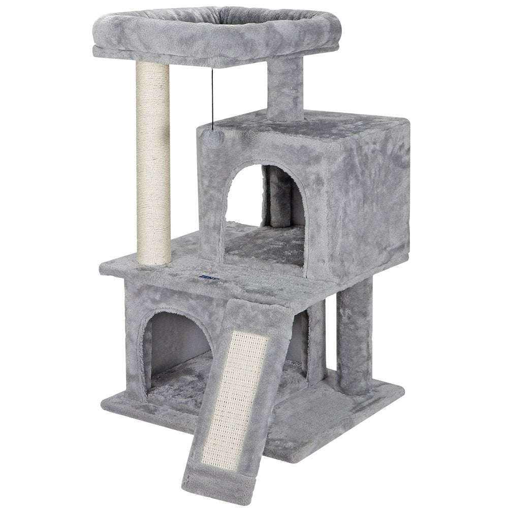 34" Cat Tree Condo & Scratching Post Play House