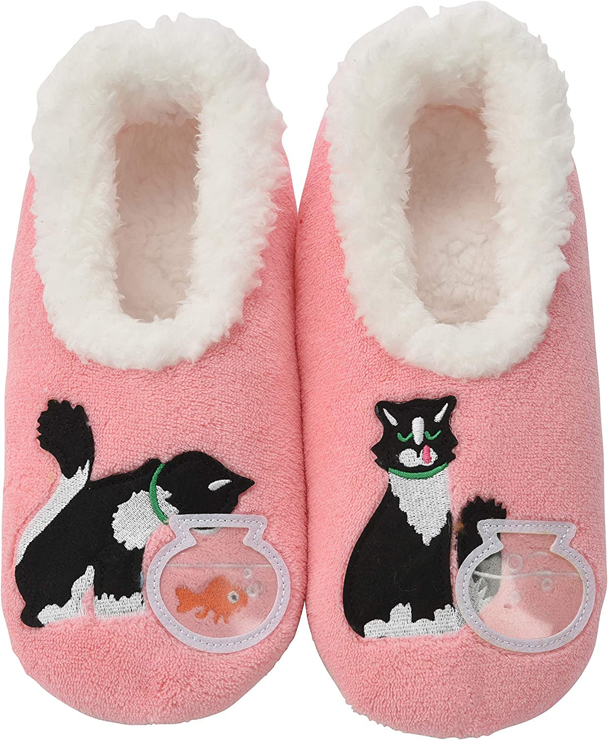 Pink Cat Slippers for Women