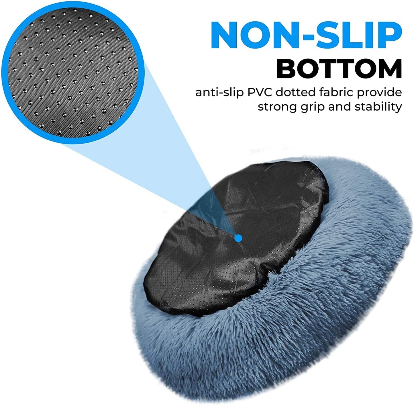 Calming Cat Bed for Indoor Cats